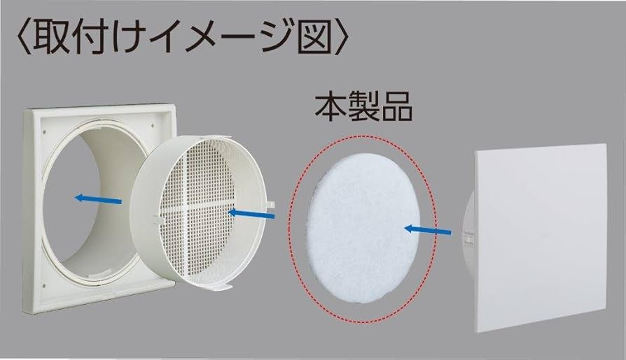 Amazon.co.jp : 東洋アルミ 通気口の備え付けフィルター交換用枠